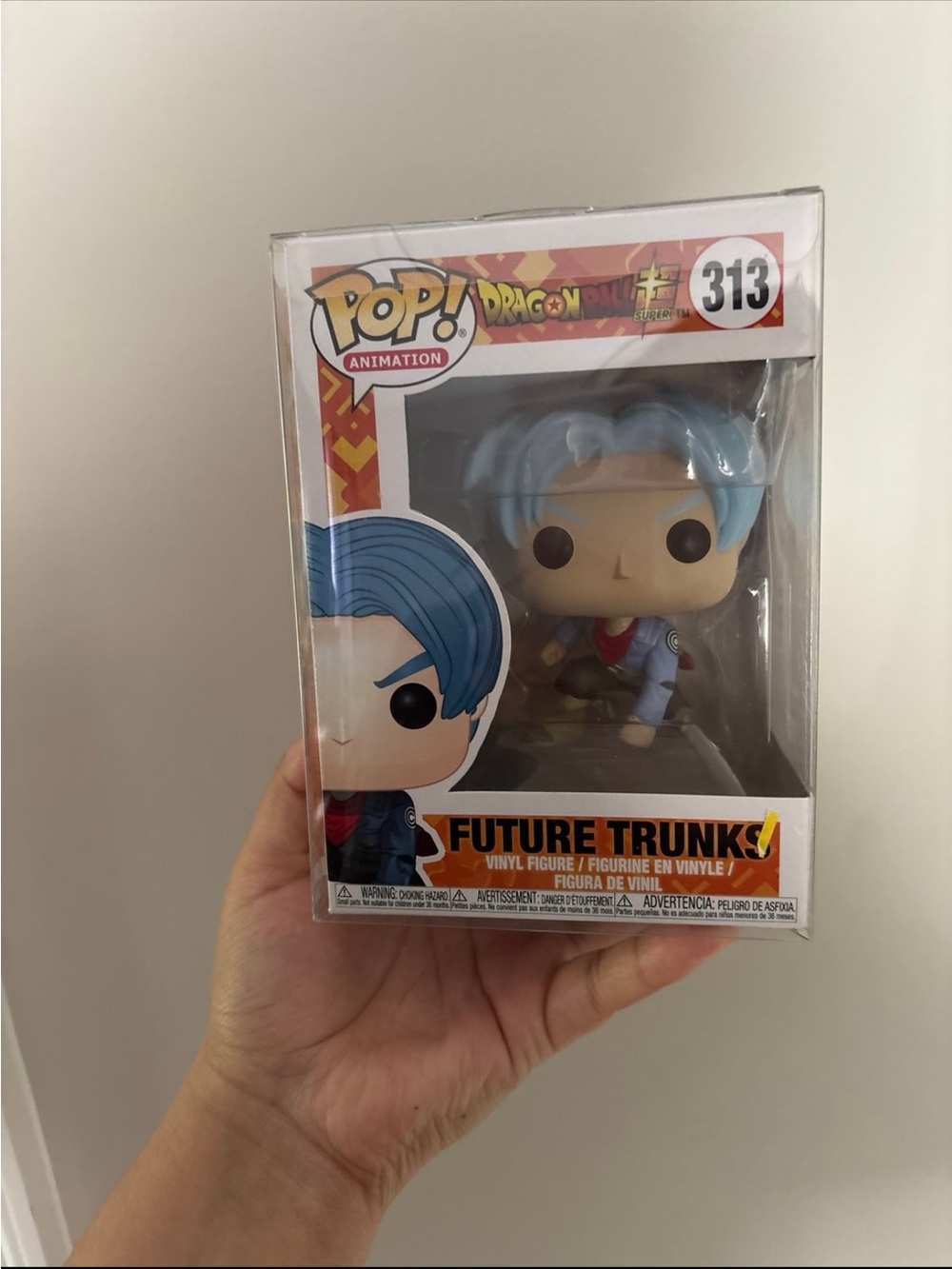 Funko Future Trunks Vinyl Figure - Blue Hair, Purple Jacket